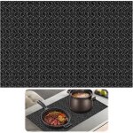 52x78cm tapis plaque induction, silicone tapis protection plaque, silicone anti - rayures, surface magnétique ... 52x78cm tapis plaque induction, silicone tapis protection plaque, silicone anti - rayures, surface magnétique ...