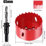 5474000 - scie cloche bim - diam�tre 65 mm - multi - mat�riaux - profondeur de coupe m42