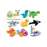 58590 animaux gonflables couleur et mode'le assortis pour jardin piscine mer - intex