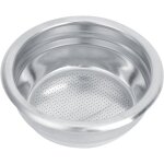 58mm simple double poreux filtre bol panier semi automatique machine caf� filtre poign�e sans fond (double) ...