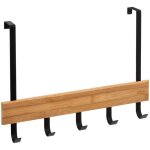 5five simply smart - patres accroches portes naturo noir - 5five