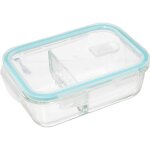 5five simply smart - boîte de conservation en verre de 1, 01 l avec 2 compartiments et couvercle à fermeture ... 5five simply smart - boîte de conservation en verre de 1, 01 l avec 2 compartiments et couvercle à fermeture ...