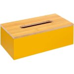 5five simply smart - bote  mouchoirs modern color jaune moutarde - 5five