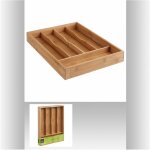 5five simply smart - range - couverts 5 compartiments bambou - 5five