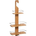 5five simply smart - serviteur de douche 3 niveaux métal bambou - 5five 5five simply smart - serviteur de douche 3 niveaux métal bambou - 5five