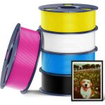 5kg pla + filament 1. 75mm, neatly wound, filament pour imprimante 3d, filament pla plus r�sistant, 1kg ...