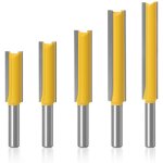 5pcs 8mm flush trim router bits extra long m�ches carbide router bits � bois fraise � menuiserie - pour ...