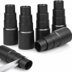 5pcs adaptateur de tuyau d'aspirateur, r�ducteur aspirateur universel, adaptateur diam�tre tuyau, adaptateur ...