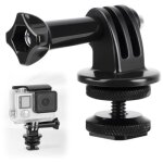 5pcs aluminium sabot adaptateur pour gopro, montage pour tr�pied avec filetage adaptateur de fixation ...