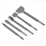 5pcs burin sds plus set burineur, burin sds plus pour perceuse �lectrique sds pour perceuse � percussion ...
