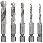 5pcs coffret de forets à métaux 1 / 4' hexagonale changement rapide court mèche hss m2 forets hélicoïdaux ... 5pcs coffret de forets à métaux 1 / 4' hexagonale changement rapide court mèche hss m2 forets hélicoïdaux ...