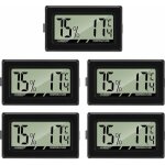 (5pcs)mini digital lcd thermom�tre hygrom�tre temp�rature humidit� testeur thermom�tre portable thermo ...