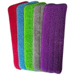 5pcs mop remplacement, housse de nettoyage de rechange mop remplacement des tampons, microfibre de pulv�risati ...