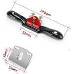 5pcs raboteuse bois manuel professionnel, outil ajustable pour travail du bois, avec 4 lames de rechange, ... 5pcs raboteuse bois manuel professionnel, outil ajustable pour travail du bois, avec 4 lames de rechange, ...