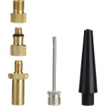 5pcs v�lo pompe valve adaptateurs connecteurs, adaptateur de valve soupape de v�lo sur la vanne de voiture ...