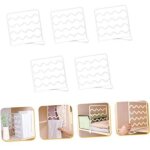 5pi�ces s�parateurs �tag�res plastique organiseurs sans per�age pour placards et �tag�res diviseurs ajustables ...
