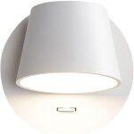 5w applique murale led rotation libre 350�, lampe liseuse murale blanche chaude , lampes de lecture murales, ...