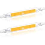 5w r7s 78mm ampoule led de j78 cob filament, 500 lumens 360 degr�s, ampoule halog�ne 30w 48w 50w �quivalent, ...