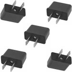 5x adaptateur fr vers us convertisseur prize europeenne vers fiche am�ricaine pour brancher appareils ...