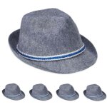 5x chapeau bavarois traditionnel