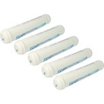 5x filtre � eau cartouche compatible avec lg electronics glc8021ps, gr - 187sqa, gr - 267ehf, gr - 267ejf ...