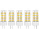 5x g4 lampe led 5w ampoule lampe 51 smd 2835leds blanc chaud 3000k ampoule led 400lm �quivalent � lampe ...