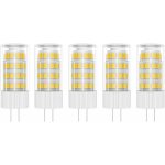 5x g4 lampe led 5w ampoule lampe 51 smd 2835leds blanc chaud 3000k ampoule led 400lm quivalent  lampe ...