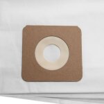 5x sacs compatible avec bosch universalvac 15 aspirateur - microfibres non tisses, 83cm x 19. 9cm, blanc ...