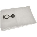 5x sacs compatible avec metabo asr 25 l sc, asr 35 acp l / m / h aspirateur - microfibre non tisse, ...
