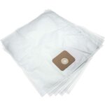5x sacs compatible avec nilfisk multi ii 30 t inox vsc aspirateur - microfibres non tisses, 54, 15cm ...