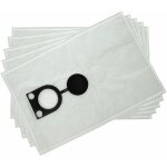 5x sacs remplacement pour bosch 2607432037 pour aspirateur - microfibre non tiss�e, 50cm x 33cm blanc ...