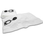 5x sacs compatible avec starmix isc l - 1625 / l - 1625 top, isc l - 1650 top, isc m - 1625 safe aspirateur ...