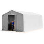 5x8m hangar toolport, pvc 850 n, h. 3m avec porte coulissante 5x8m hangar toolport, pvc 850 n, h. 3m avec porte coulissante