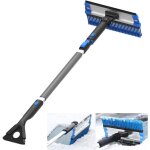 6 en 1 d�neigement kit trois t�lescopique modes d�neigement, d�congeler, glace pelle et protection essuie ...