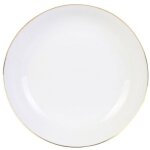 6 assiette creuse 21 cm blanche - royal - home deco factory - cmp 6 assiette creuse 21 cm blanche - royal - home deco factory - cmp