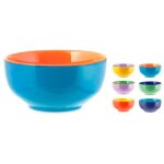 6 bols en c�ramique samba 78 cl - talla