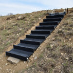 6 �chelles souple en caoutchouc 1. 60 x 0. 40m - c�te � c�te - 320501 - 320507 / 6