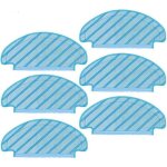6 lingettes de nettoyage pour ecovacs deebot ozmo n8 n8 + n8 pro n8 pro + pour ecovacs deebot t8 t8 + ...