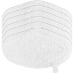 6 lingettes pour polti vaporetto sv440, mop de remplacement lavable pour sv440, sv450, smart 100 t