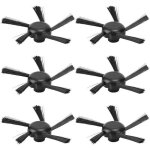 6 pcs aspirateur lat�ral brosse de nettoyage robot pi�ce de rechange adapt� pour neato botvac d s�rie ...