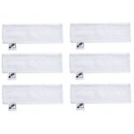 6 pcs bonnettes microfibre pour sc 2, sc 3, sc 4, sc 5 easy fix k�rcher, lingettes remplacement pour ...
