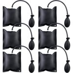 6 pcs noir 150x163 cm coussin de levage, coussin levage, coussin gonflable bricolage, coussin de montage ...