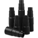6 pices adaptateur pour tuyau, adaptateurs tuyau aspirateur 25 mm 42mm, adaptateur pour aspirateur tuyau ...