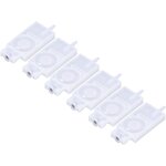 6 pi�ces amortisseur d'encre solvant jet d'encre t�te rectangulaire pp amortisseur remplacement pour ...