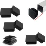 6 pièces de bouchons lamellaires pour tubes carrés 80x80 mm bouchons de tube embouts de pied noirs en ... 6 pièces de bouchons lamellaires pour tubes carrés 80x80 mm bouchons de tube embouts de pied noirs en ...