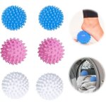 6 pi�ces boule de s�che - linge pour machine � laver boule de lavage pour machine � laver, boules de ...