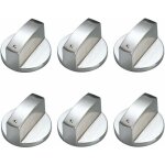 6 pices boutons de commande universels en mtal bouton cuisinire  gaz 6mm boutons de contrle universels ...