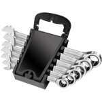 6 pi�ces cl�s � cliquet, jeu de cl�s mixtes 8 / 10 / 12 / 13 / 14 / 17 mm cl�s mixtes � cliquet en acier ...