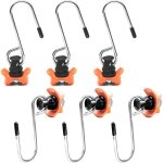 6 pi�ces crochet a�ro pour rail, rail arrimage, avec crochet pour rail d'arrimage a�ronautique, pour ...