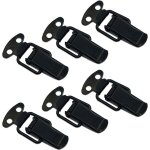 6 pi�ces fermoir � levier loquet � ressort verrou de caisse pour bo�te � outils tiroir armoire (49 x ...